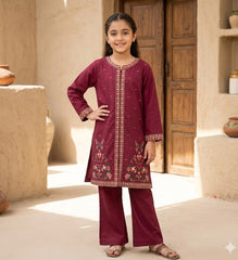Shahana kids emb lawn 2pc