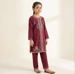 Shahana kids emb lawn 2pc 9/10 years length 30 chest 15.5 trouser length 32