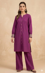 Shahana Premium Plain Suit (Embroidered Patch Collection