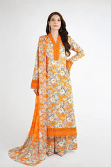 Printed - Orange